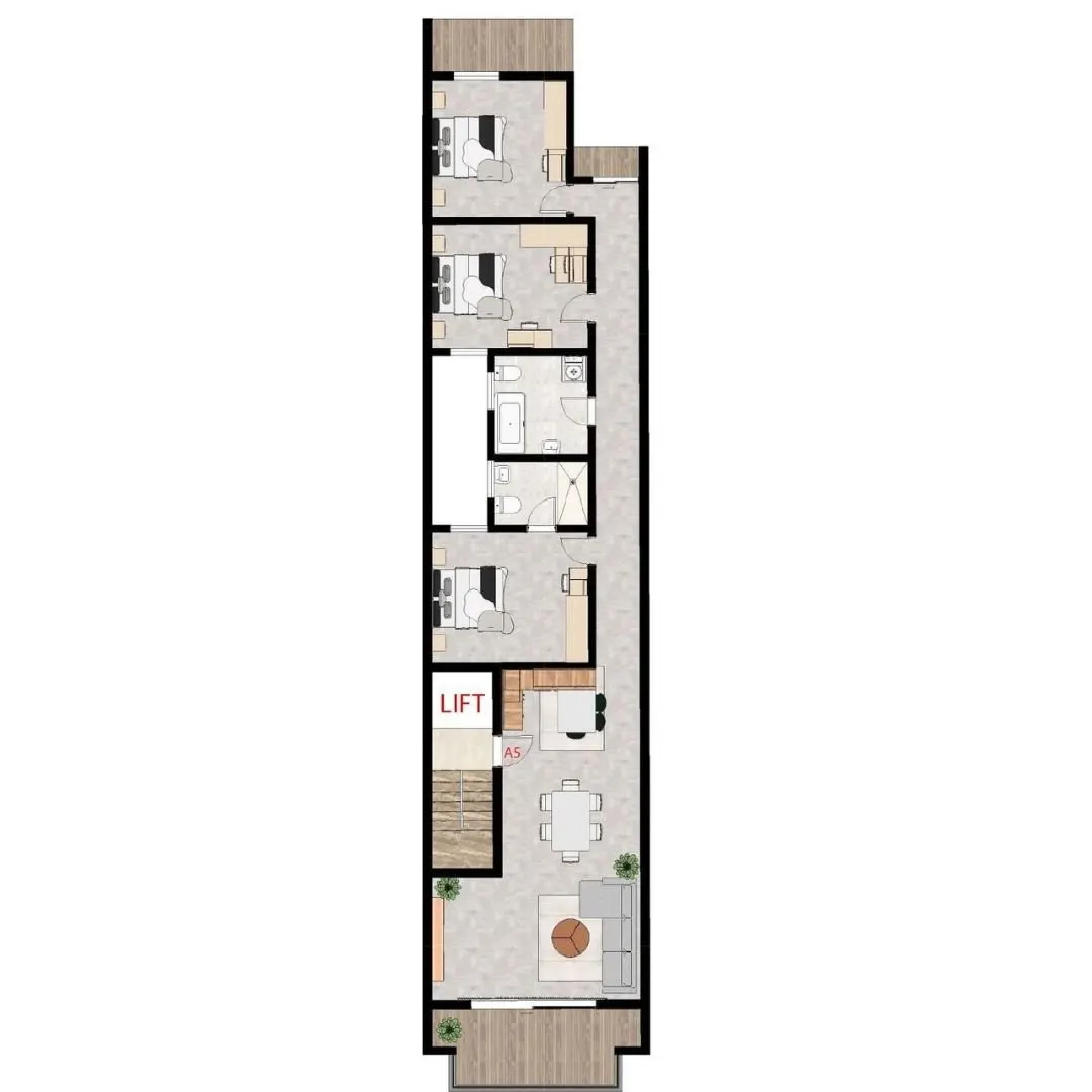 Three-bedroom apartment in St Paul’s Bay, Malta